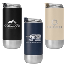 Glacier - 16 oz Double - Wall Recycled Stainless Steel Tumbler - Laser