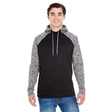 J America Adult Colorblock Cosmic Pullover Hooded Sweatshirt