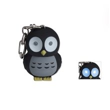 Owl Keychain with Hoot Hoot Sound