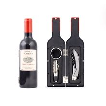 Kikkerland Wine Bottle Accessory Kit