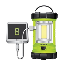 LifeGear USB Rechargeable Lantern And Power Bank