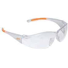 Lightweight Wrap - Around Safety Glasses with Nose Piece