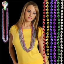 Mardi Gras Bead Necklaces - Assorted Colors