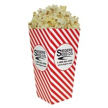 Medium Straight Edge Scoop Popcorn Box 46 oz - Paper Products