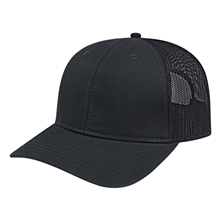 Modified Flat Bill with Mesh Back Cap