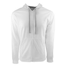 Next Level - French Terry Zip Hoodie - 9601 - WHITE