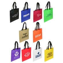 Non Woven Multi Color Recycle Portrait Shopping Bag 13.5 X 14