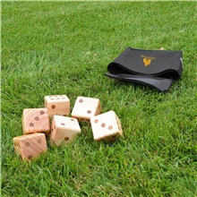 Oversize Wooden Yard Dice Game