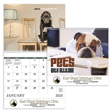 Pets with Attitude - Spiral - Good Value Calendars(R)