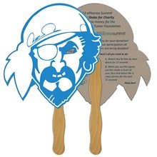 Pirate Recycled Hand Fan - Paper Products