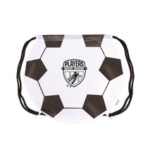 Polyester Gametime Soccer Ball Drawstring Backpack 17 X 14.5