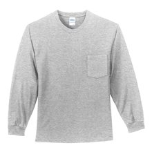 Port Company(R) Tall Long Sleeve Essential T - Shirt with Pocket. - LIGHTS