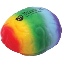 Rainbow Brain Squeeze Stress Balls - Stress reliever