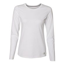 Russell Athletic - Womens Essential Long Sleeve 60/40 Performance Tee - WHITE