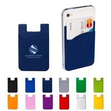 Silicone Cellphone Pocket Card Holder / Wallet