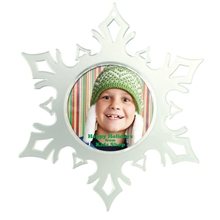 Snap - In Snowflake Picture Ornament Flare Tips
