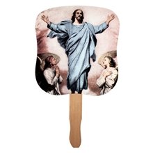 Stock Design Hand Fan - Resurrection of Jesus