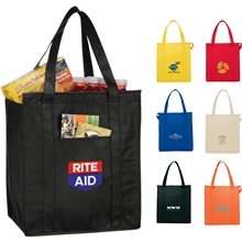 The Hercules Non - Woven Insulated Grocery Tote - 13 x 15
