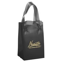 Thor Frosted Plastic Flexo Ink Tote Bag - 5 x 8
