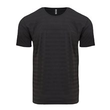 Threadfast Apparel Mens Invisible Stripe Short - Sleeve T - Shirt