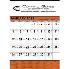 Triumph(R) Calendars Orange Black Contractor Memo