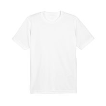 UltraClub Youth Cool Dry Basic Performance T - Shirt - WHITE
