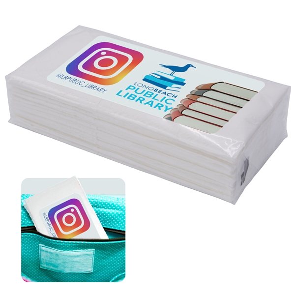 Pocket Size Full Color Tissue Pack